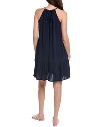 Tommy Bahama Harbour Eyelet Raglan Cover-Up Dress in White | Lyst