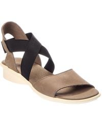 Arche - Satia Leather Sandal - Lyst