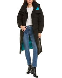 NVLT - Contrast Lined Puffer Coat - Lyst