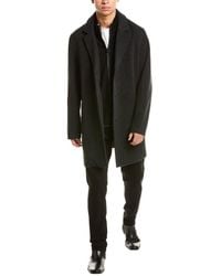 Cole Haan - Wool-Blend Car Coat - Lyst