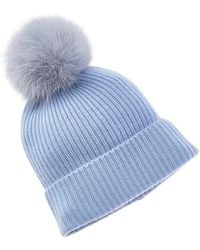 Sofiacashmere - Sofiacashmere Rib Cashmere Hat - Lyst