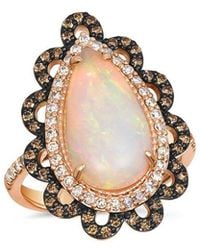 Le Vian - Neopolitan Opaltm 14k Rose Gold 3.72 Ct. Tw. Diamond & Opal Ring - Lyst