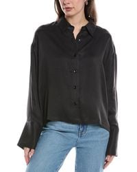 Chaser Brand - Button Up Blouse - Lyst