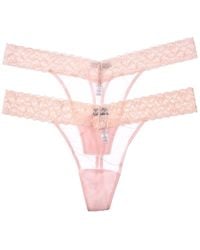 Cosabella - 2Pk Forever Lowrider Thong - Lyst