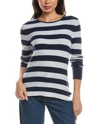 Forte - Thermal Crewneck Cashmere-Blend Sweater - Lyst