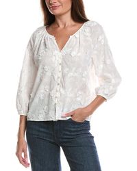 Nanette Lepore - Long Sleeve Blouse - Lyst