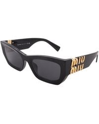 Miu Miu - Mu09Ws 53Mm Sunglasses - Lyst