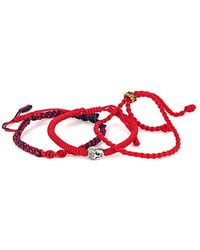 jean claude - Set Of 3 Tibetan Buddha Bracelets & Bangles - Lyst