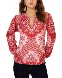 Hale Bob - Addyson Long Sleeve Blouse - Lyst