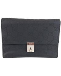Gucci - Coated/Waterproof Canvas Clutch Bag (Authentic Pre-Loved) - Lyst