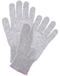 Brodie Cashmere - Whipstitch Cashmere Gloves - Lyst