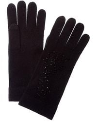 Forte - Cashmere Crystal Cashmere Gloves - Lyst