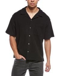 FRAME - Frame Jacquard Relaxed Shirt - Lyst