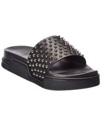 mens christian louboutin slides