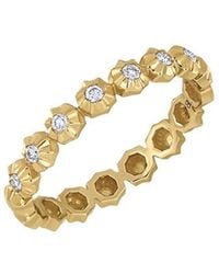 Bony Levy - Monaco 18K 0.12 Ct. Tw. Diamond Band Ring - Lyst