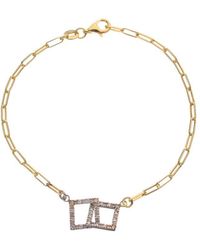 Meshmerise - 18K Over 0.18 Ct. Tw. Diamond Bracelet - Lyst