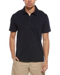 Vince - Garment Dye Polo Shirt - Lyst