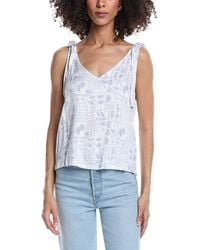 Splendid - Printed Woven Tank - Lyst