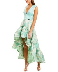bronx and banco bonita embroidered maxi dress