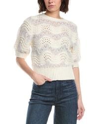 Mother - The Powder Puff Alpaca-Blend Sweater - Lyst