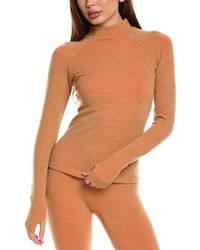 Free People - Cool Down Wool-blend Base Layer Top - Lyst
