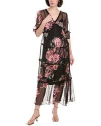 Johnny Was - Petite Lizzy Ruffle Maxi Dress - Lyst