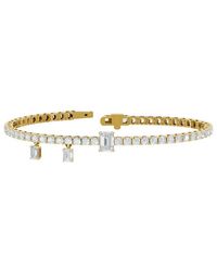 Lab Grown Diamonds - 14K 6.47 Ct. Tw. Lab-Grown Diamond Bracelet - Lyst