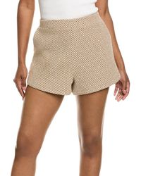 L'Agence - Radlee Knit Dolphin Short - Lyst