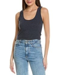 Project Social T - Just Relax Heathered Seamed Rib Top - Lyst