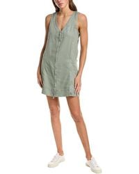 Splendid - Lounge Denim Mini Dress - Lyst