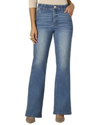 Wit & Wisdom - Mid Skyrise Double Side Seam Trouser Detail Boot Jean - Lyst