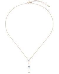 Eye Candy LA - Opal Aya Dainty Drop Pendant 1 Necklace - Lyst