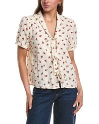 Ichi - Ihrosey Short Sleeve Shirt - Lyst