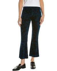 Cynthia Rowley - Crushed Velvet Cropped Pant - Lyst