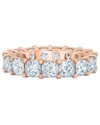 Lab Grown Diamonds - 14K Rose 4.25 Ct. Tw. Lab-Grown Diamond Ring - Lyst