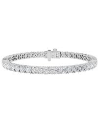 Lab Grown Diamonds - 14K 9.00 Ct. Tw. Lab-Grown Diamond Bracelet - Lyst