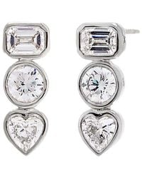 By Adina Eden - 14K 1.51 Ct. Tw. Lab-Grown Diamond Earrings - Lyst