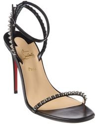 Christian Louboutin - So Me 100 Leather Sandal - Lyst