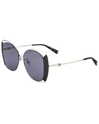 ESCADA - Round Smoke Mirror Sunglasses - Lyst