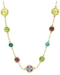 Effy Fine Jewelry - 14K 23.54 Ct. Tw. Diamond & Gemstone Necklace - Lyst