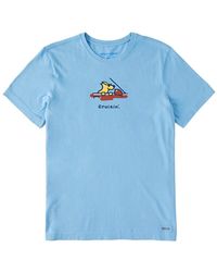 Life Is Good. - Crusher-lite T-shirt - Lyst