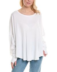Free People - Microphone Drop Thermal Pullover - Lyst