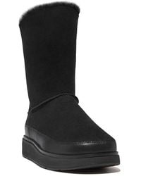 Fitflop - Gen-Ff Suede & Leather Boot - Lyst