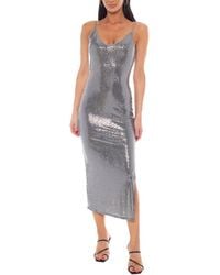 Bebe - Tank Maxi Bodycon Dress - Lyst