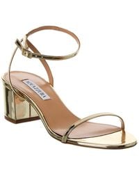 Aquazzura - Deneuve Bow 50 Vinyl Pump - Lyst