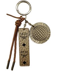 MCM - Coated Canvas Keychain - Lyst