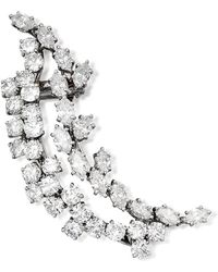 Harry Winston - Platinum Diamond Brooch (Authentic Pre-Owned) - Lyst