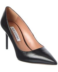Aquazzura - Purist 85 Leather Pump - Lyst