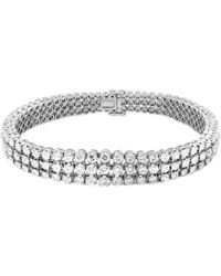 Diana M. Jewels - Fine Jewelry 18k 9.00 Ct. Tw. Diamond Bracelet - Lyst