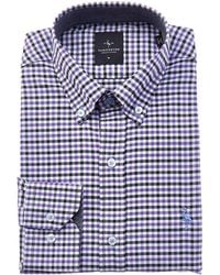 Tailorbyrd - Gingham Performance Dress Shirt - Lyst